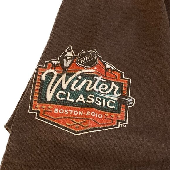 Throwback Boston Bruins 2010 Winter Classic Fenway Park T-shirt Size Small - Picture 3 of 7
